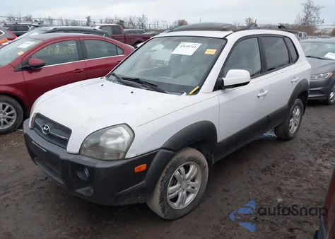 2006 Hyundai Tucson Gls/Limited из США, поврежденный, VIN KM8JN72D96U409657
